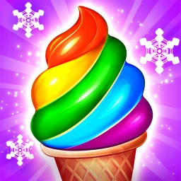 Ice Cream Paradise: マッチ3 のアイコン
